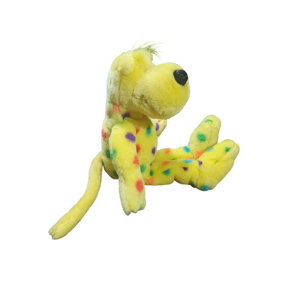 Dr. Seuss Put Me In The Zoo Yellow Polka Dot Spotted 15" Kohl's Cares Plush Dog - Picture 7 of 9
